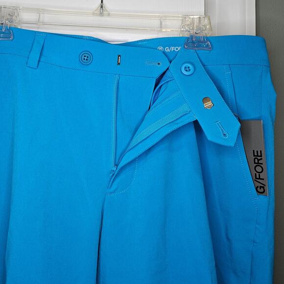 G/Fore Men's 32 Teal Maverick 4-Way Stretch Shorts NWT - Picture 3 of 9